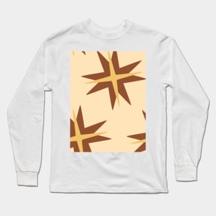 Boho star pattern Long Sleeve T-Shirt